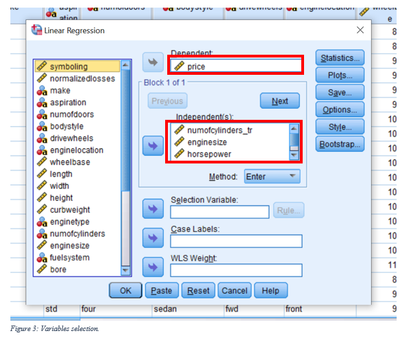 Machine Learning Regression Analysis - SPSS