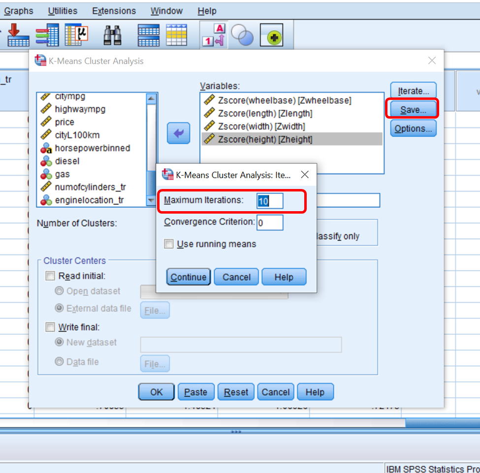 Machine Learning KMeans Clustering - SPSS